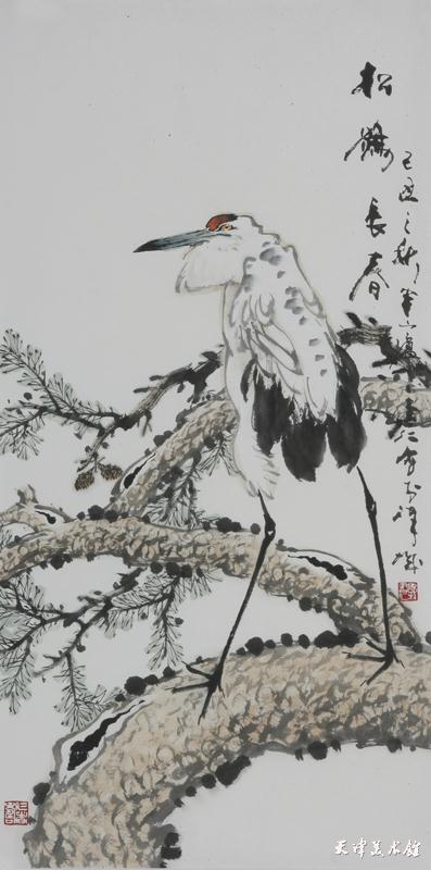 郭书仁-松鹤长春-138x68cm.jpg