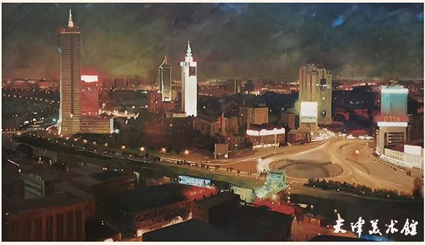 张世范《天津夜景—不夜天》.png 张世范《天津夜景—不夜天》.png